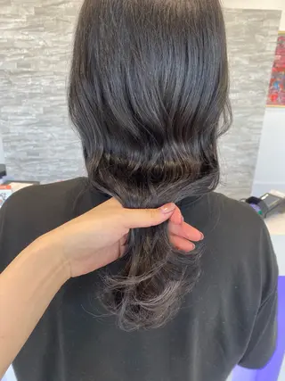 セミロング maki💖 ボブ/縮毛矯正のヘアスタイル