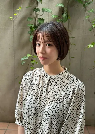 ショート ボブ/ショート 吉田竣のヘアスタイル