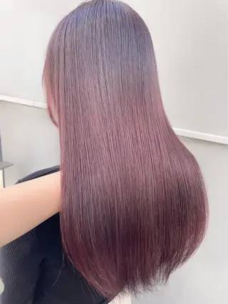 ロング カラー 中村 彩乃のヘアスタイル