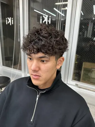 ショート パーマ メンズ 💈メンズ/パーマ 💈中目黒/谷のヘアスタイル