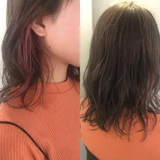 ミディアム stylist/蛯谷 珠里のヘアスタイル