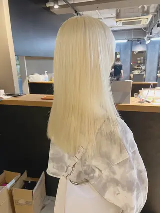 ロング カラー daiki 原宿のヘアスタイル