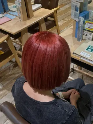 カラー 田村 汐織のヘアスタイル