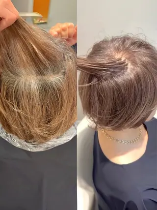 ショート カラー 坂本 広大のヘアスタイル