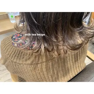 セミロング ハイレート🤍🫧 池田のヘアスタイル