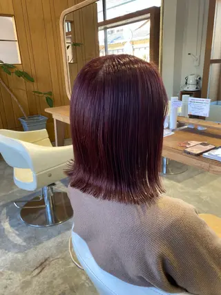 ミディアム カラー fulam所属・MIKU ／fulamのヘアスタイル