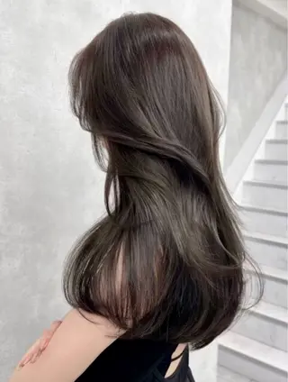 ロング カラー 顔周り指名NO.1 🤍似合わせ／Maoのヘアスタイル