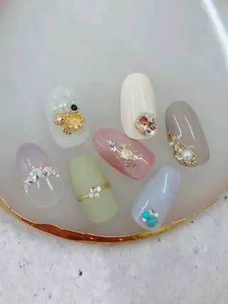 ショート Monica nails/福島のネイルデザイン