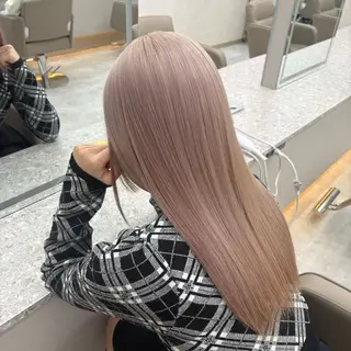 カラー うる艶カラー/ハイト ーン🎀hina🎀のヘアスタイル