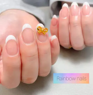 ネイル Rainbow nailsくろちゃんのネイルデザイン