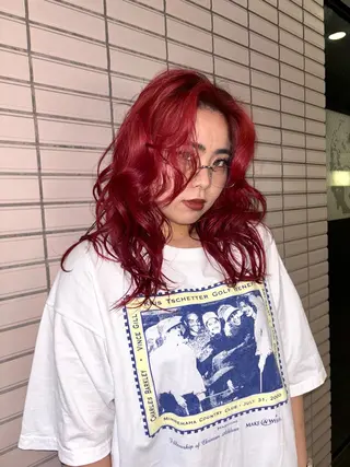 ロング カラー izumi/ ボブ/パーマのヘアスタイル