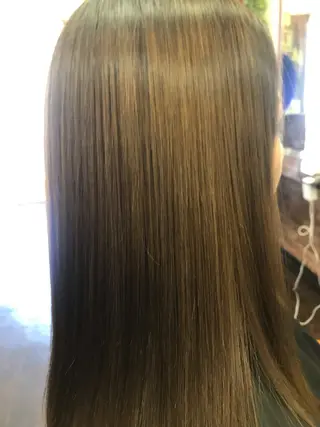 ロング パーマ 桧山 真のヘアスタイル