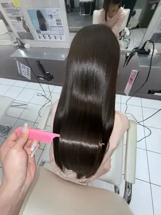 ロング 髪質改善/艶カラー 白井音葉のヘアスタイル