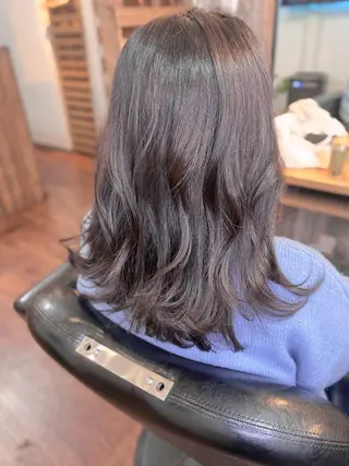 セミロング カラー Lizir ルズィール所属・Luzir⭐︎ GEN⭐︎のヘアスタイル
