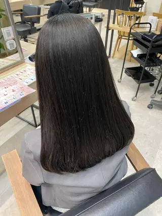 ロング Misaki ║ツヤカラーのヘアスタイル