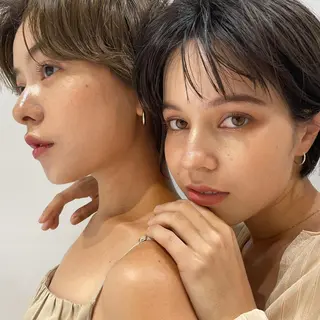 ショート ヘアアレンジ ヒロミ/アレンジ/ アンニュイ/透け感のヘアスタイル