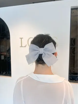 ヘアアレンジ 🖤みらい🖤縮毛/ ブリーチモデル募集のヘアスタイル