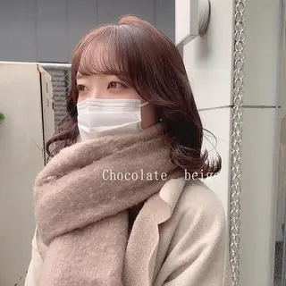 ミディアム カラー 似合わせヘア🫶🏻 つきいてるみのヘアスタイル