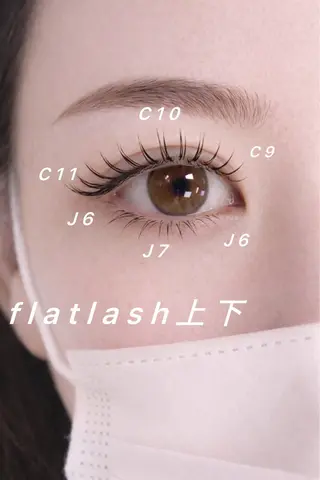 マツエク・マツパ eyelash&eyebrow  mine吉祥寺店所属・吉祥寺駅北口徒歩2分 mineのマツエク・マツパデザイン