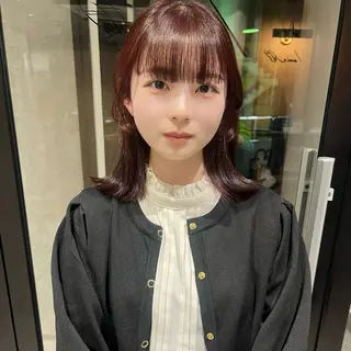 セミロング AI TOKYO　S所属・mizuki 【韓国レイヤー】のヘアスタイル