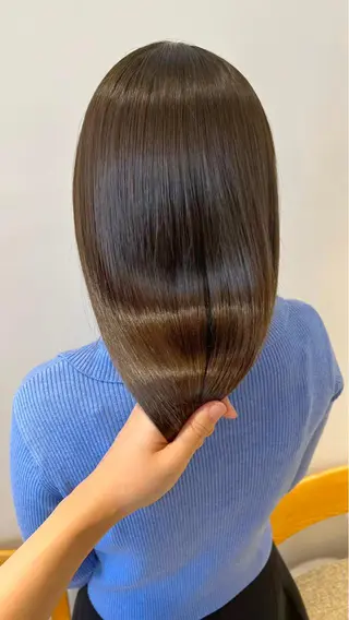 セミロング カラー 似合わせ美髪ヘア✨ 天王寺.阿倍野🌈のヘアスタイル