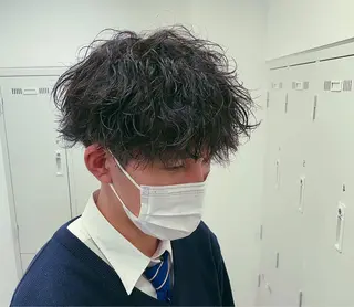 パーマ メンズ 【メンズ特化】 池田大成✂︎のヘアスタイル