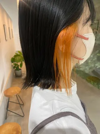 カラー inchelsea所属・宇野 鈴花のヘアスタイル