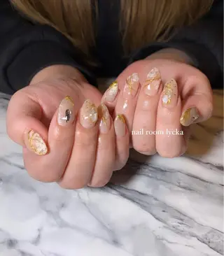 ネイル ﾈｲﾙﾙｰﾑﾘｯｶ 𝐦𝐚𝐲𝐮のネイルデザイン