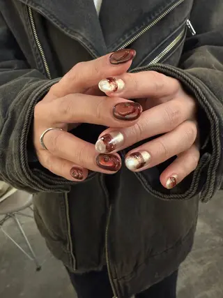 ネイル nable.所属・栗林 実莉のネイルデザイン