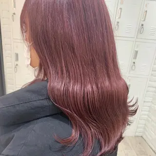 セミロング カラー HARUKA韓国ヘア /Luana梅田のヘアスタイル