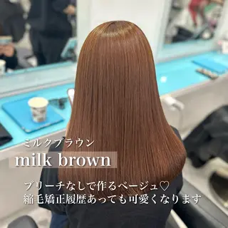 セミロング カラー ♡ダブルカラー特化♡ miyuのヘアスタイル