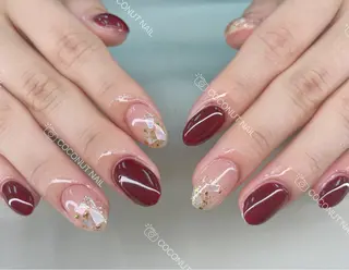 ネイル 神田 ココナッツのネイルデザイン