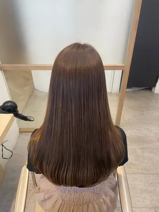 ロング カラー 似合わせカラーカット 🪽chinatsuのヘアスタイル