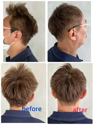 メンズ ウルフ・ハイレイヤー 🌟ナカノ・ユウヤのヘアスタイル