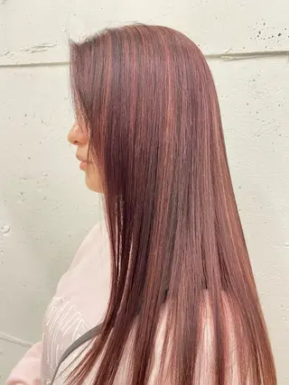 ロング カラー tama /カットモデルのヘアスタイル