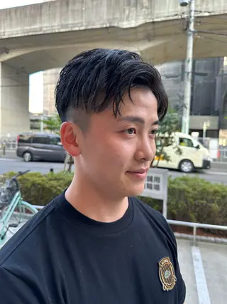 メンズ 🫧ブリーチなし透明 感カラー🫧沼尻彩花のヘアスタイル