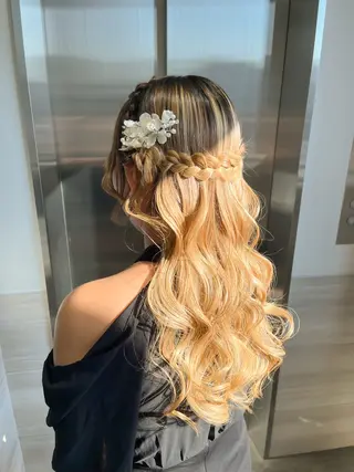 ロング 大城 美月のヘアスタイル