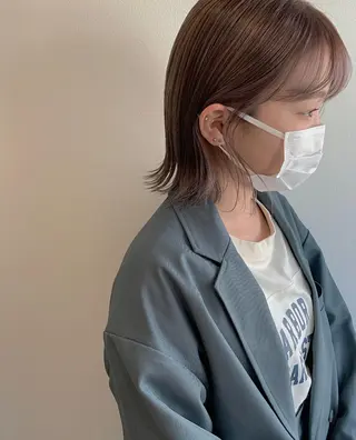 ショート MARU レイヤー/パーマのヘアスタイル