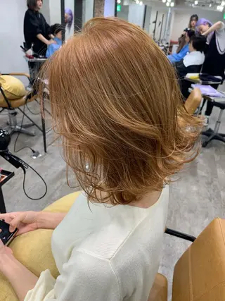 ミディアム boutique misakiのヘアスタイル