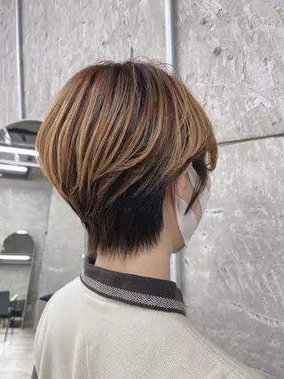 ショート 浅草 nia SUGIURAのヘアスタイル