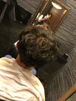 ショート パーマ HIROGINZA神楽坂店所属・【パーマ指名No1】 浅野空人のヘアスタイル