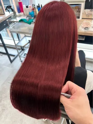 ミディアム カラー レイヤー/透明感/ 顔周り/kana🩰のヘアスタイル