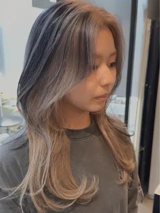 セミロング カラー 🫧TATSUYA/ 錦糸町ʕ•̫͡•のヘアスタイル
