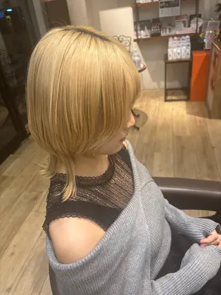 セミロング ゆうこ🍀髪質改善/ ストレート/艶カラーのヘアスタイル