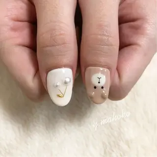 ネイル She nail studio 原宿所属・パラジェル有/ スカルプ/mahoのネイルデザイン