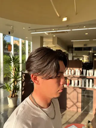 ショート パーマ メンズ AROH  men's cut&men's perm 船橋店所属・🧊メンズ特化🧊 高木航希のヘアスタイル