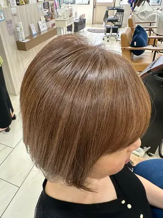 カラー 【寺田町】ソリハシ アキラのヘアスタイル