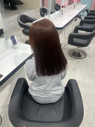 ロング カラー みう/仙台/暖色/ 艶髪/顔周りカット/のヘアスタイル