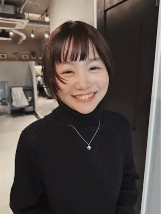 ショート 前野 日奈のヘアスタイル