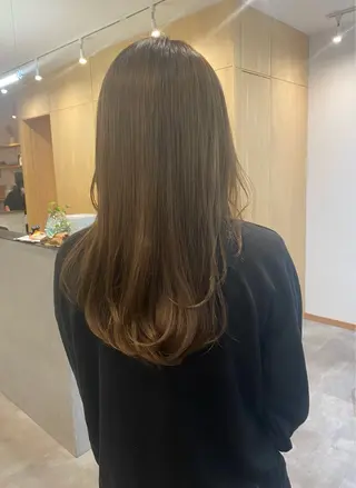 ミディアム カラー SORA.桂川店所属・内野 友貴のヘアスタイル